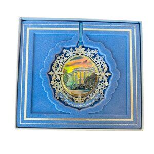 The White House Christmas Ornament 2009 Historical Association With Original Box